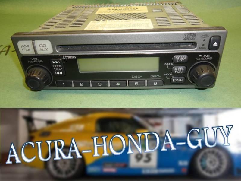 04 05 honda s2000 civic cr-v accord am fmradio stereo cd player factory oem aux