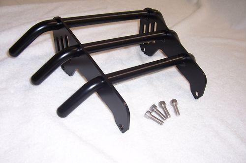 Yamaha banshee sick insane nice front bumper black semi gloss powder coat billet