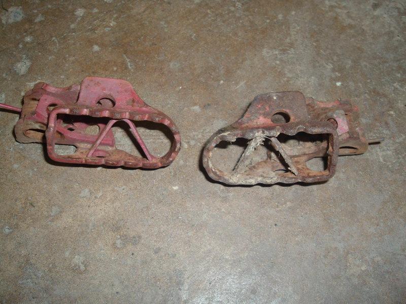 1986 yamaha yz 125 foot pegs