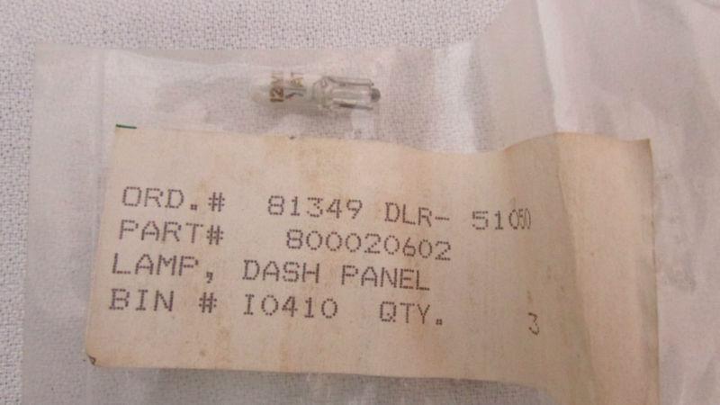 Nos ducati dash guage panel lamp light bulb 800020602 1990 - up 998 996 748 900 