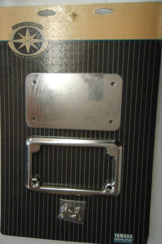 Billet license plate frame