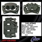 Centric parts 142.47042 front left rebuilt caliper with pad