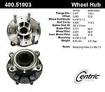 Centric parts 400.51003 rear hub assembly