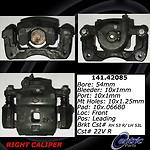 Centric parts 142.42085 front right rebuilt caliper with pad