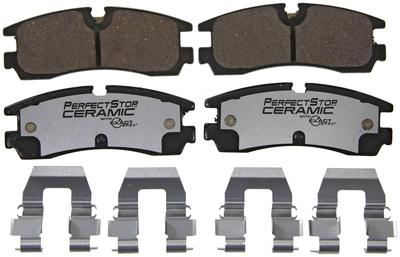 Perfect stop ceramic pc754 brake pad or shoe, rear