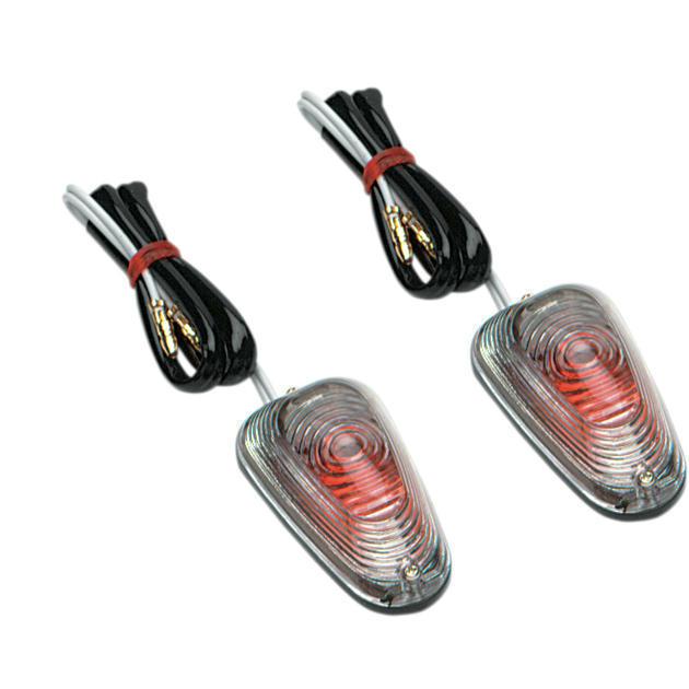 K&s mini triangle flush mount marker light set single filament clear