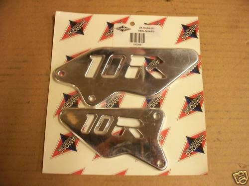 New 2004 2005 kawasaki zx10r zx10 ninja billet heel guards  *b73