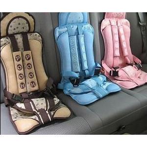Fashion simple portable child safety car seat/suitable for 1 to 6 years old 