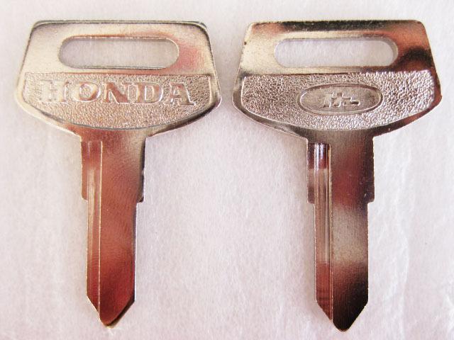 Honda classic style blank key “2 pcs” left