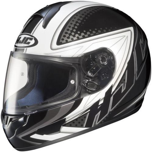 New hjc cl-16 voltage full-face adult helmet, mc-5/black/gray/white, small/sm