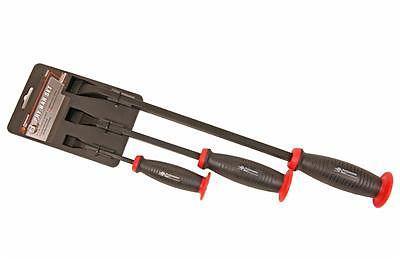 Performance tool pry bars steel black oxide 8" 12" 17.75" ls set of 3 w3033