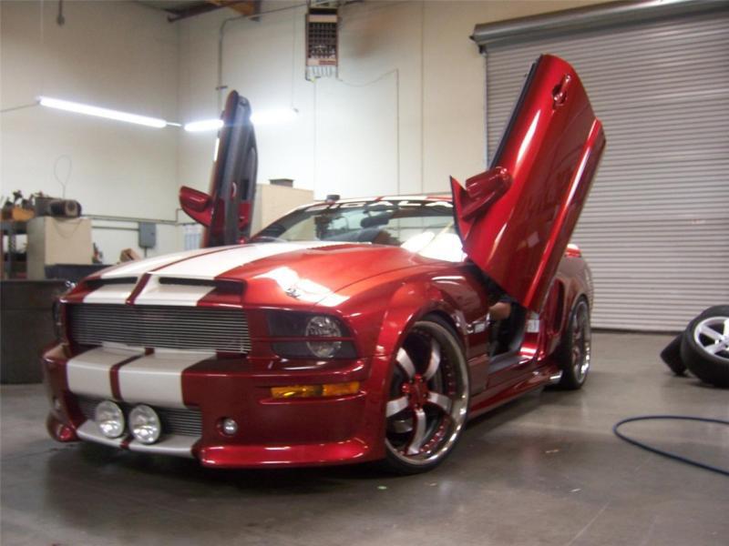 2005-2013 ford mustang bolt-on lambo vertical doors kit