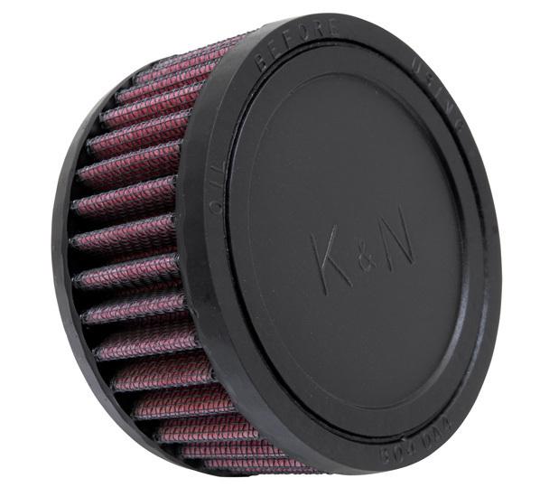 1x k&n universal rubber filter ru-0260