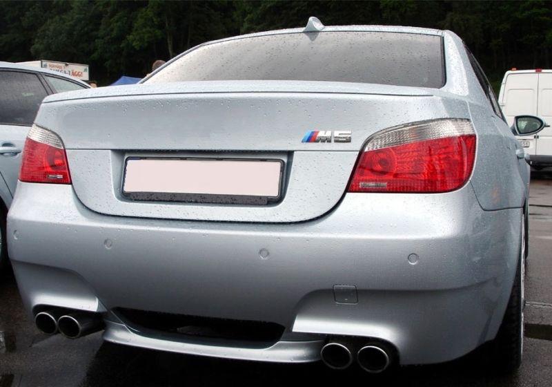 2004-2010 painted m5 style trunk spoiler wing lip for bmw e60 535i 550i 4dr