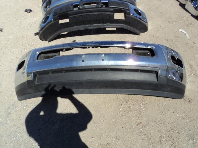 Factory 10-12 dodge 2500 3500 chrome front bumper with fog light holes oem