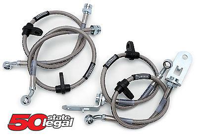 Russell steel braided brake lines 04-06 impreza wrx sti