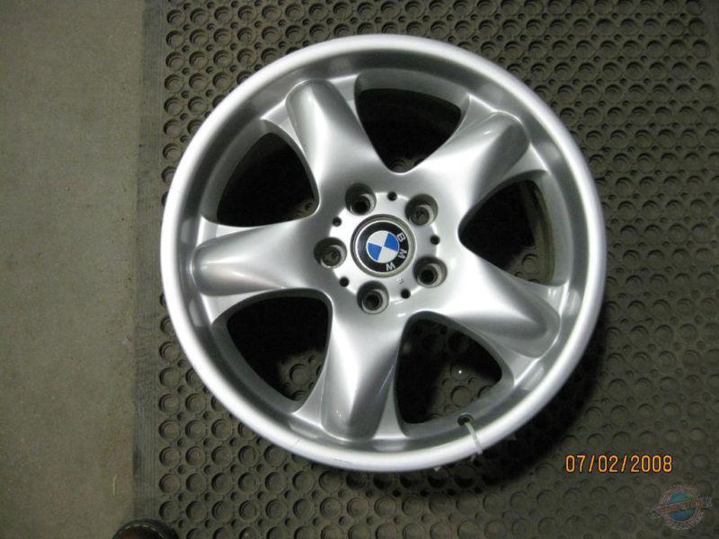 (1) wheel bmw x5 660200 00 01 02 03 04 05 06 alloy 80 percent oxidation