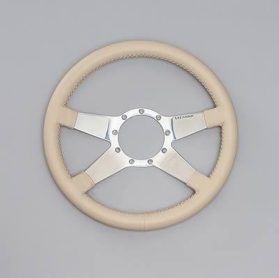 Lecarra mark 9 standard steering wheel 14" dia 4 spoke 1.25" dish 91209