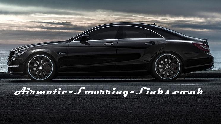 Mercedes new cls c218 fully adjustable lowering kit/links/module (not cls63)