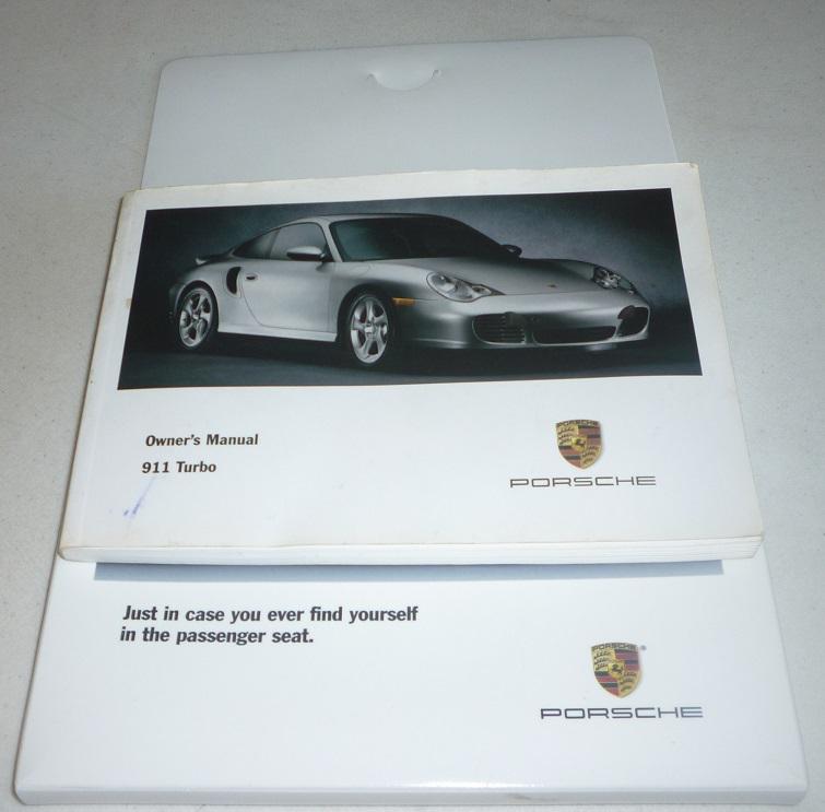 2001 porsche 911 turbo owners manual 01 owner's guide 