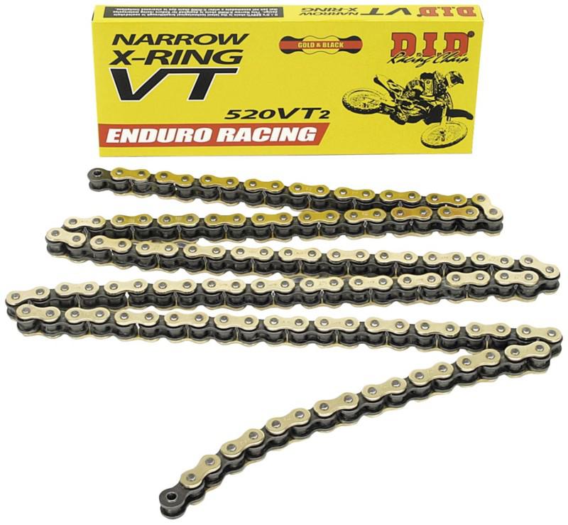 D.i.d 520 vt2 enduro racing chain natural  did520vt2g&b120