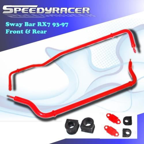 93-97 mazda rx7 rx-7 fd3s front rear anti roll bar stabilizer sway bar