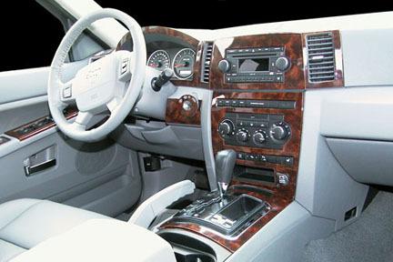 Jeep grand cherokee laredo limited burl wood dash trim kit set 2008 08 2009 2010