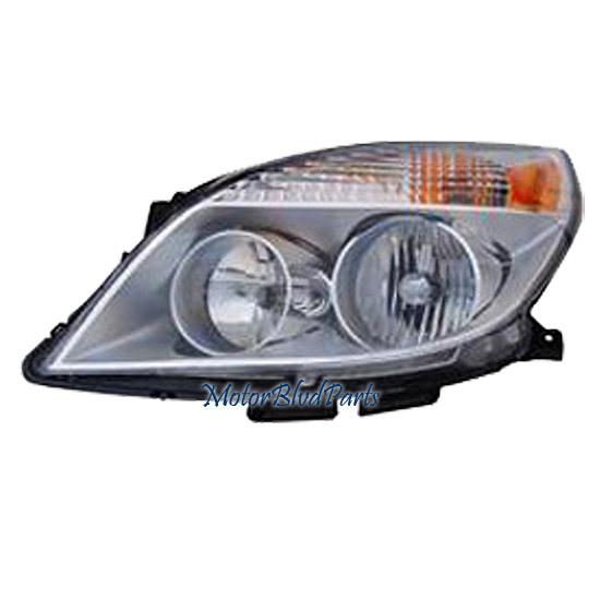 08-09 saturn aura halogen headlight headlamp driver left lh l