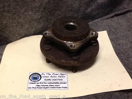 1996 mitsubishi eclipse gs  right front axle hub assembly w/o abs