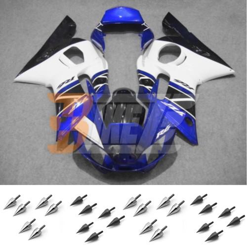 Free bolt kit! body frame fairing kit for yamaha yzf r6 1998 99 00 01 2002 at