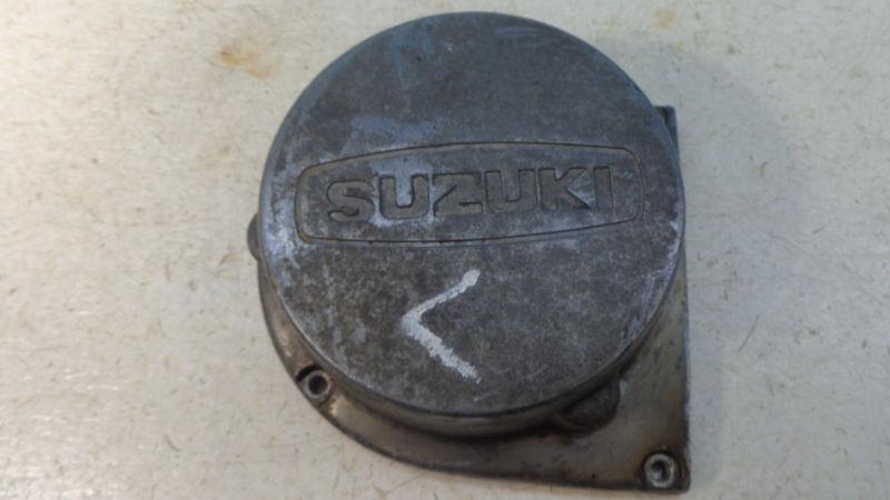 1972 suzuki gt380 left side engine ignition cover sm242