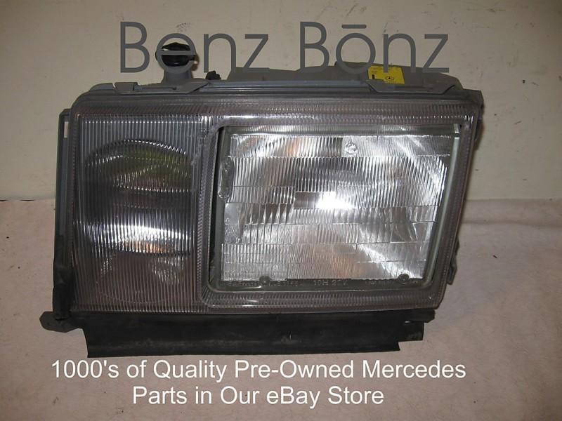 Headlight left driver side mercedes 300e 300d chassis w124.128 oem w124 400e