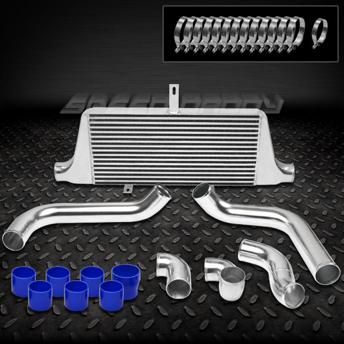 Aluminum bar&plate intercooler+pipe 92-01 toyota chaser/cresta/mark ii jzx100/90