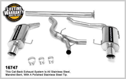 Magnaflow 16747 subaru legacy stainless cat-back system performance exhaust