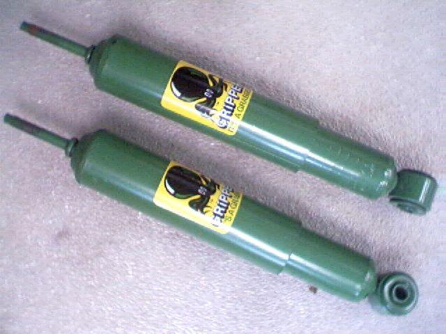 2 monroe gripper shocks rear camaro 1967 1968 1969