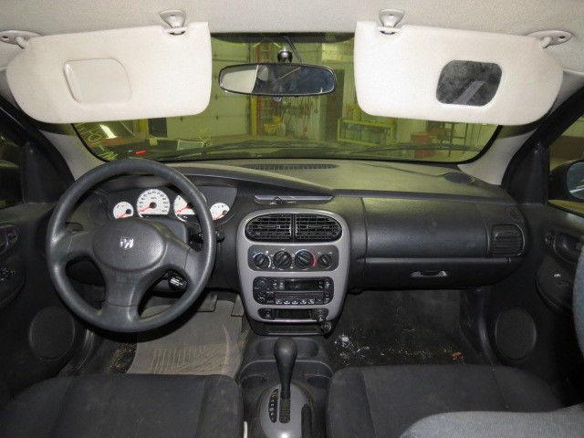 2003 dodge neon sunvisor passenger rh gray w/mirror 2460586