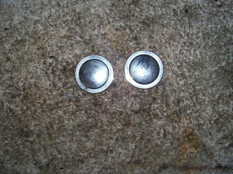 1984 yamaha xv1000 xv 1000 virago chrome swing arm bolt covers caps frame covers