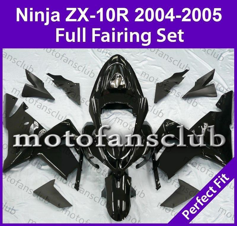 Fit kawasaki 04 05 zx 10r zx10r ninja 2004 2005 fairing bodywork plastics #09 c