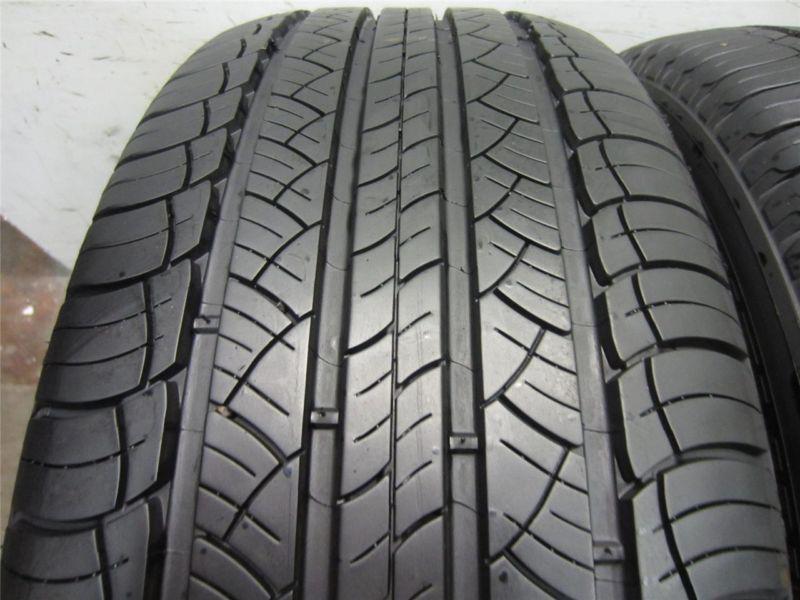 Pair of (2) 235/60r18 michelin latitude tour hp