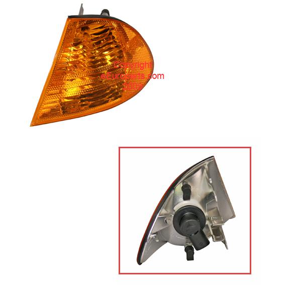 New bosch turnsignal assembly - driver side (amber) bmw oe 63136902765