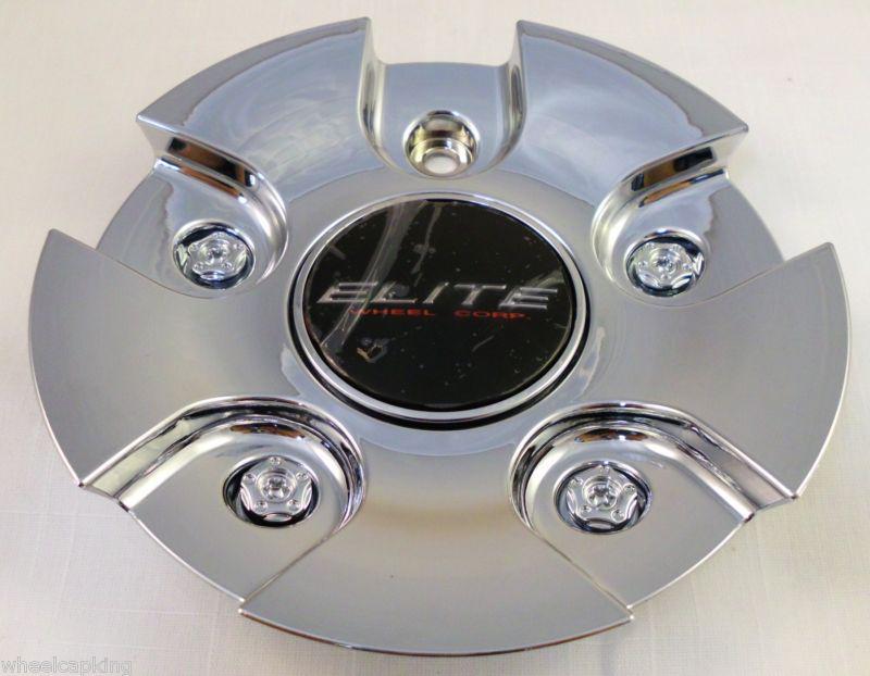 Elite wheels chrome custom wheel center cap caps # cap m-816 new!