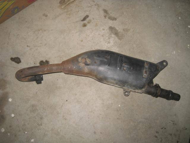 Kawasaki kd80-m muffler