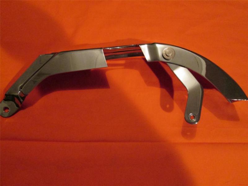 Custom chrome belt guard fits h-d fxr,fxrs,fxlr 1987-89 p#12-304