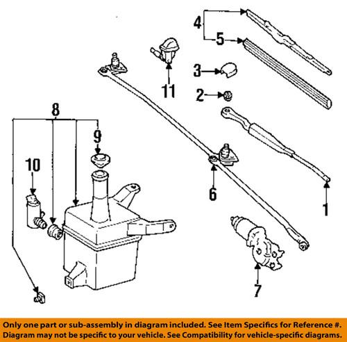 Toyota oem 852203a290 wiper blade/windshield wiper blade