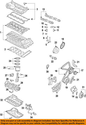 Volkswagen oem 070103051a engine crankshaft seal/seal, crankshaft