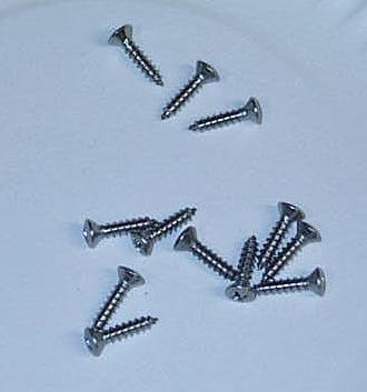 New 55-57 pontiac 2 door sill plate screw set 