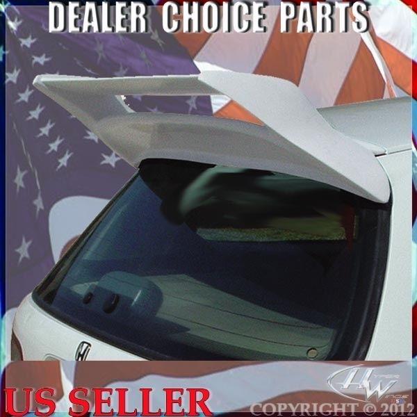 Honda civic 1992-1995 3dr door oem jdm custom scorcher style spoiler wing primer