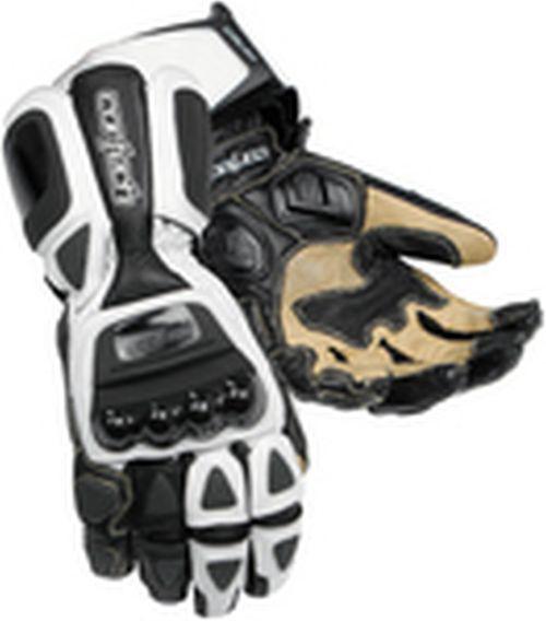 Cortech 8301-0209-04 adrenaline 2 riding gloves white sml