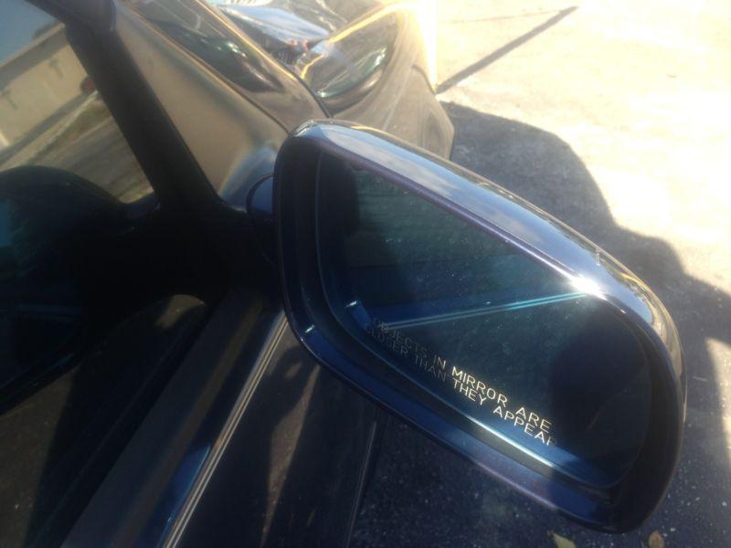 1999 2003 vw jetta golf right side power mirror blue