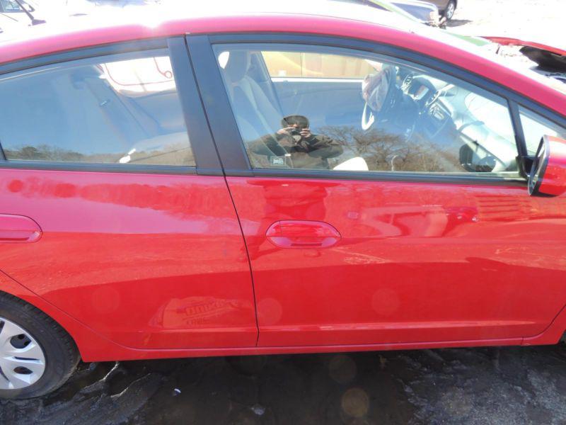 Honda insight r front door (elec), r. 10 11 12 red